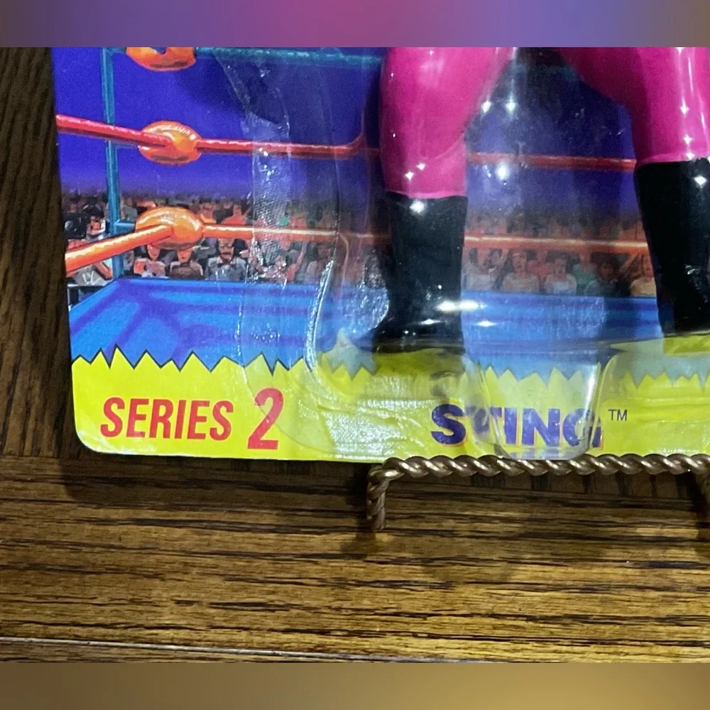 STING WCW Collectible Wrestlers Series 2 - Picture 3 of 9